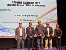 Jeudi le 18 décembre 2025, David Tron a été honoré par la commune de Pétange pour son record national Masters dans la catégorie d'âge 40-44 ans. 
Bravo David 🏆